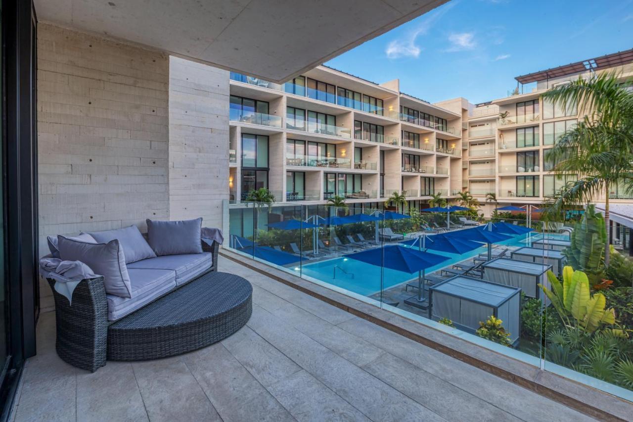 Astonishing Condo With Balcony In A Private Complex With Pool And Gym Playa del Carmen Exterior foto